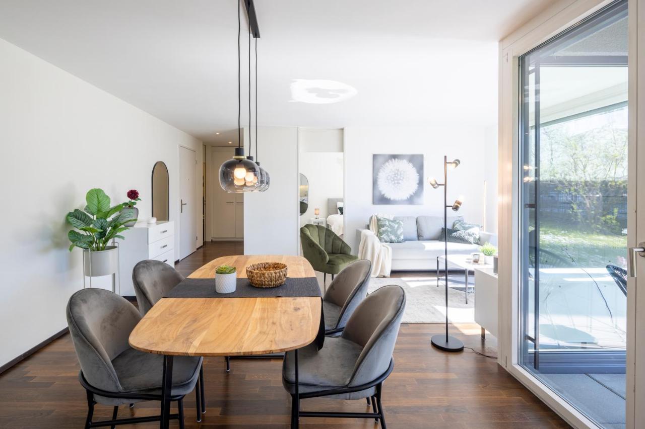Stayy Green Oasis Near Zurich I Free Parking I Tv 迪蒂孔 外观 照片