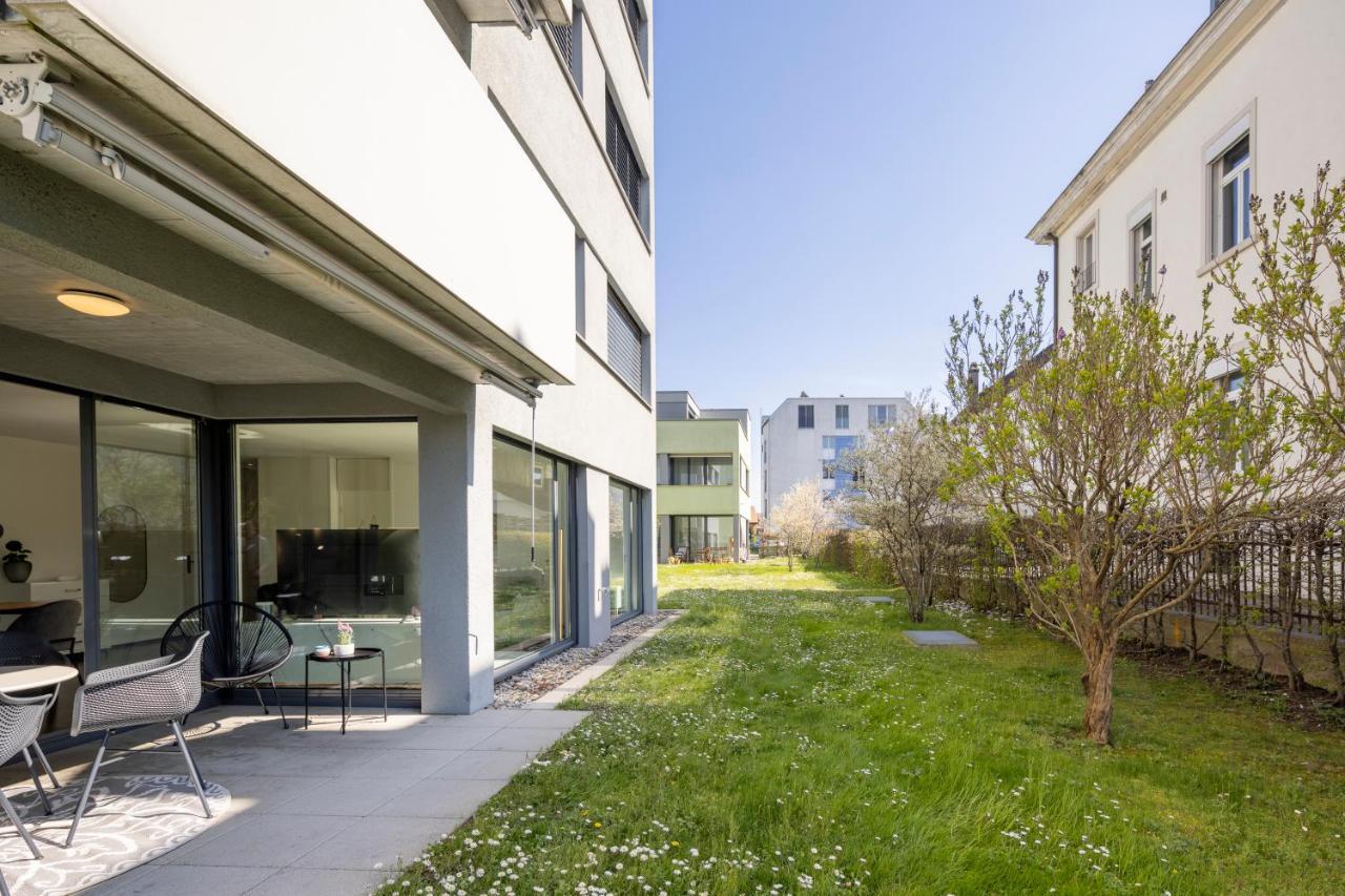Stayy Green Oasis Near Zurich I Free Parking I Tv 迪蒂孔 外观 照片
