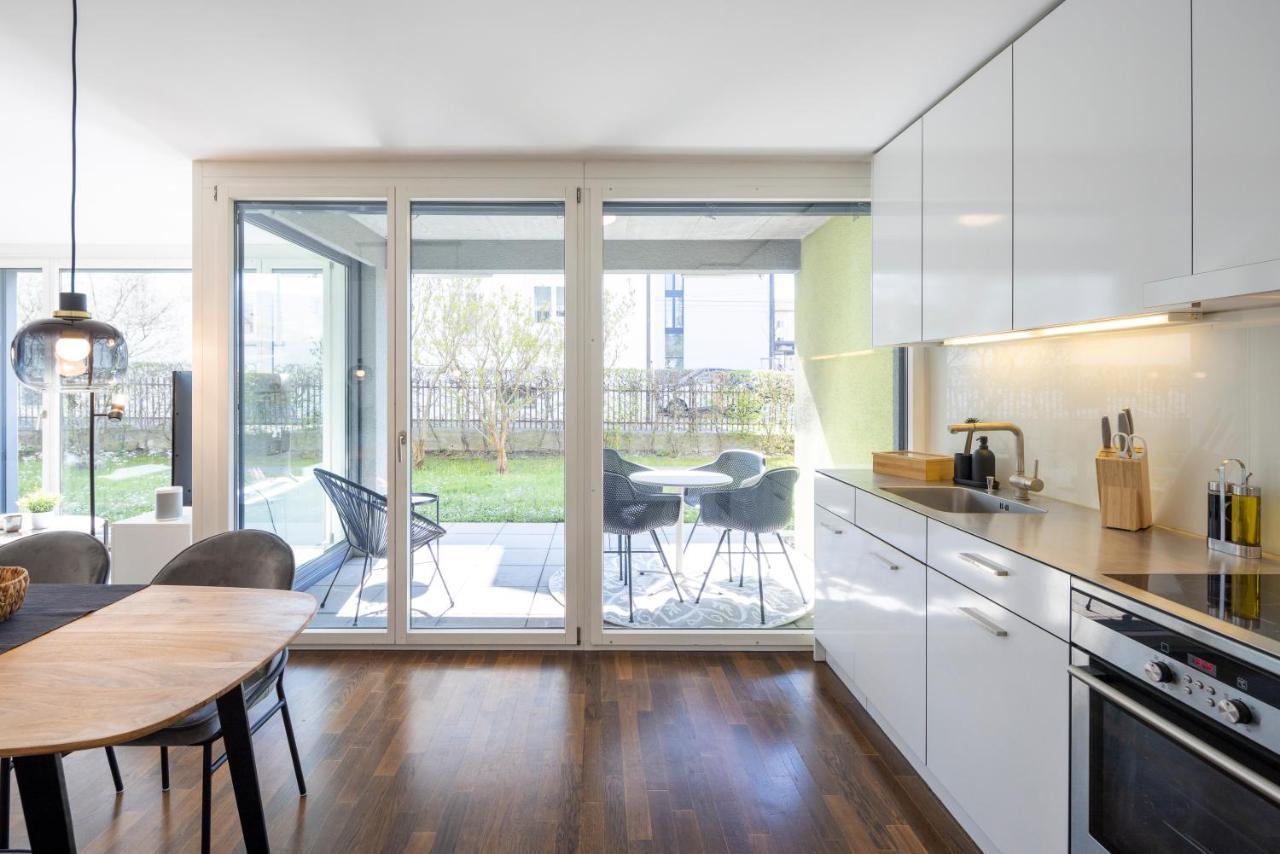 Stayy Green Oasis Near Zurich I Free Parking I Tv 迪蒂孔 外观 照片
